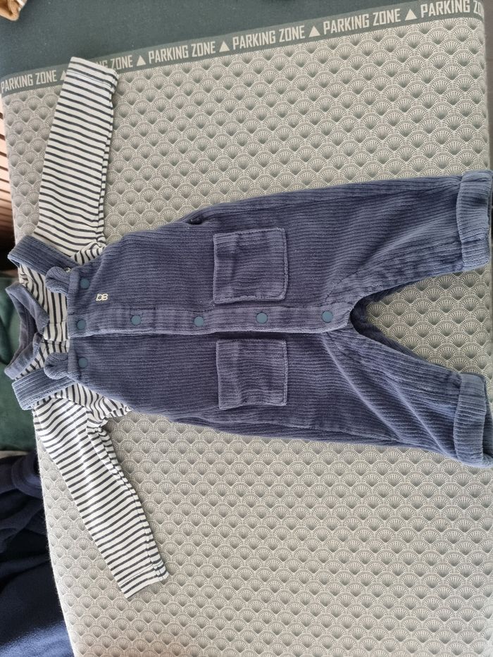 Ensemble body salopette