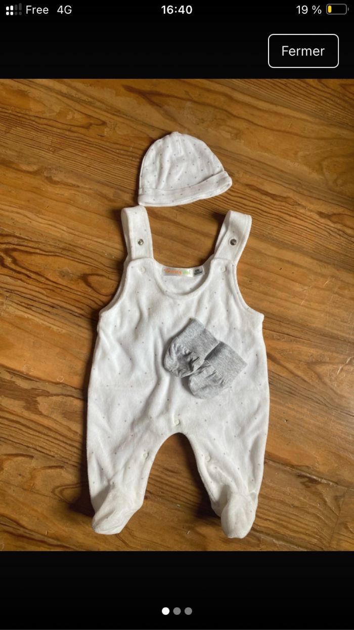 Ensemble naissance bébé