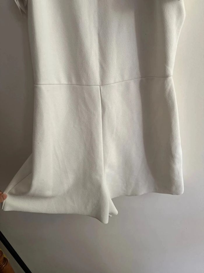 Combinaison blanche Zara taille M - photo numéro 2