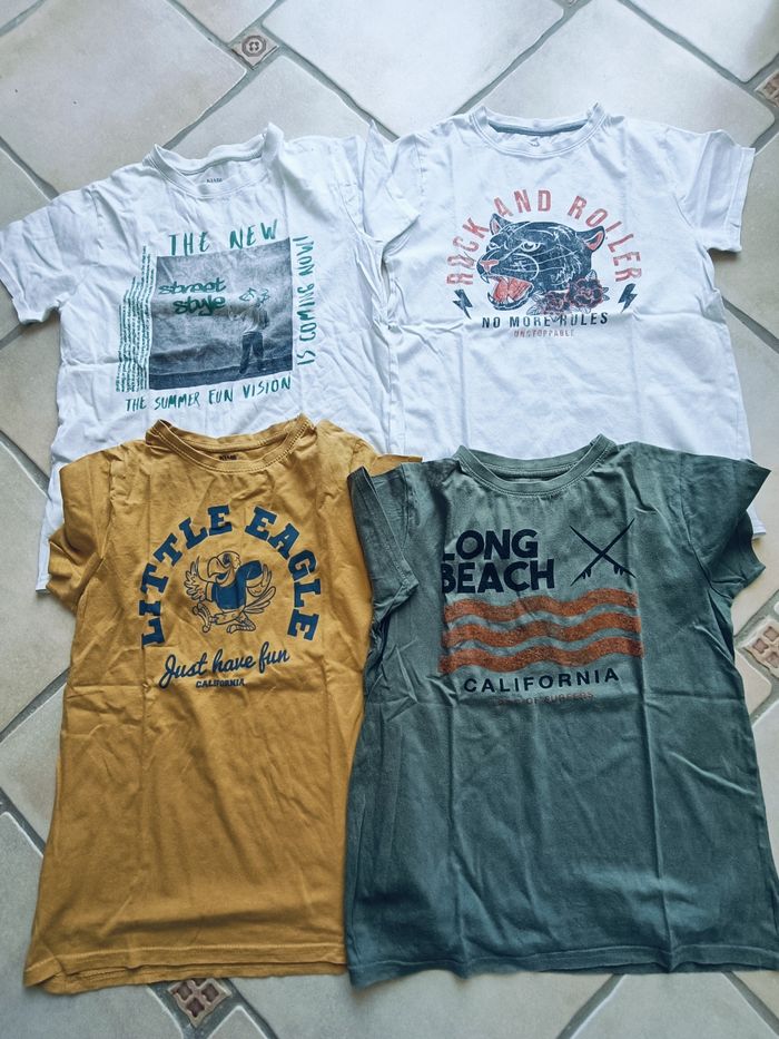 4 tee shirts garçon