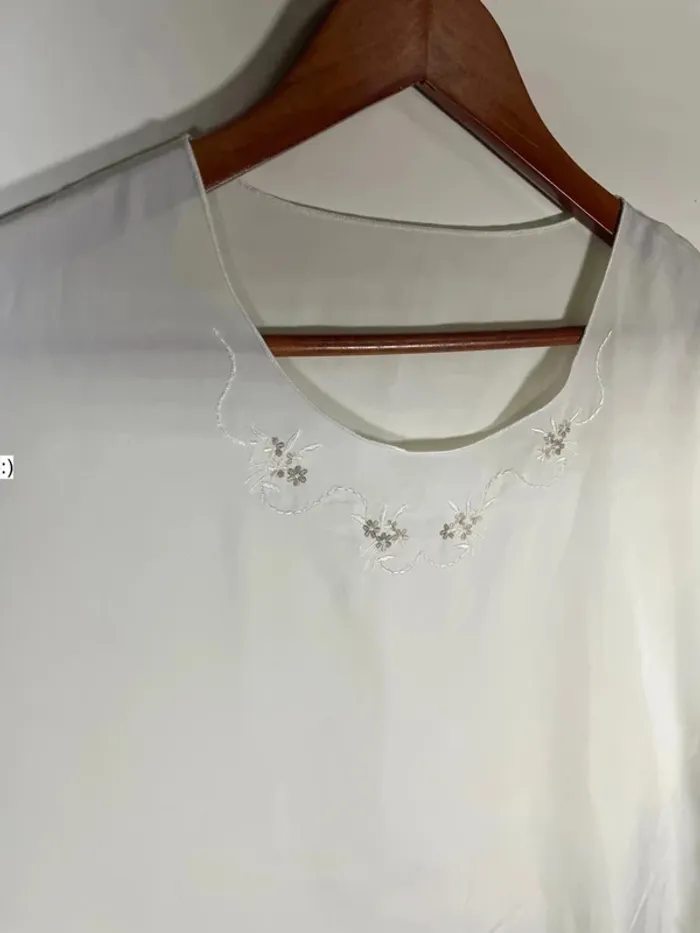 Blouse blanche femme taille 42 - photo numéro 4