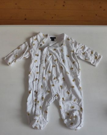 Pyjama manche longue bébé 3 mois kiabi