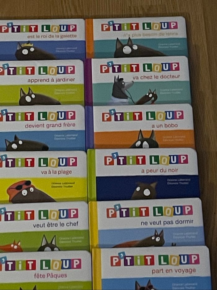 Lot de 20 livres le p’tit loup Auzou 🐺 - photo numéro 4