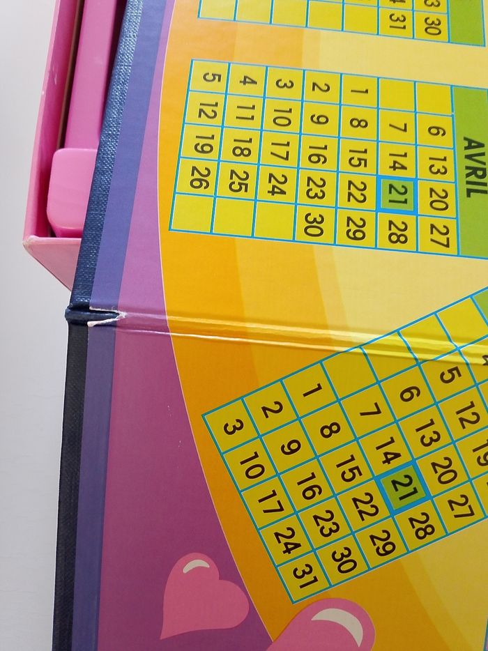 Mon agenda secret habourdin  le jeu des confidences - photo numéro 2