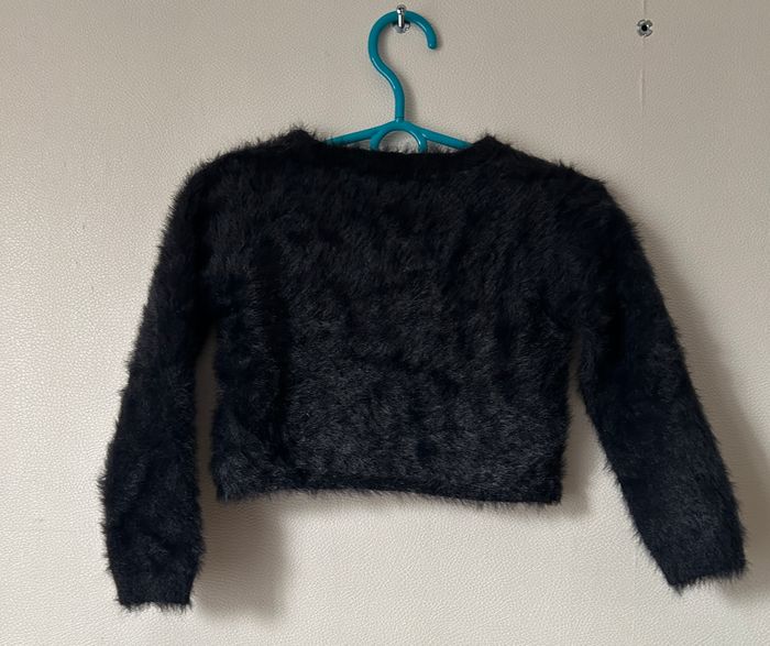 gilet court duveteux 2 boutons - photo numéro 3