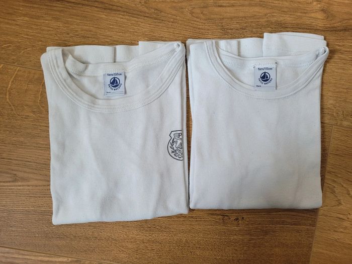 Lot 2 maillots de corps ML