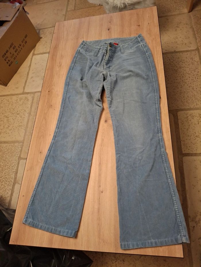 Pantalon velours Divided taille S