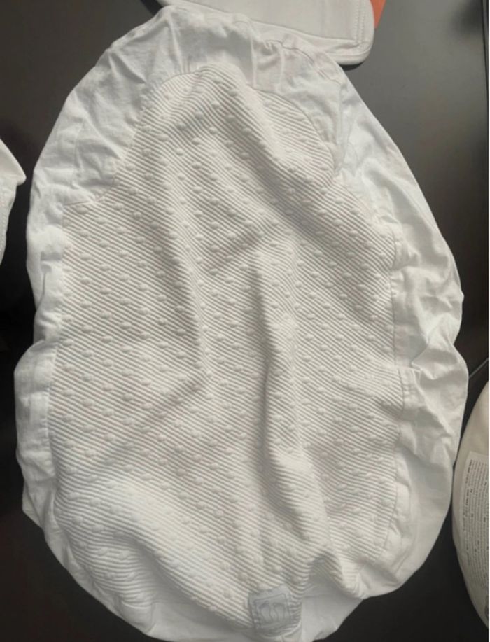 Cocoonababy® Red Castle 0-3 mois 👶 nid ergonomique bébé + drap housse blanc, made in France - photo numéro 7