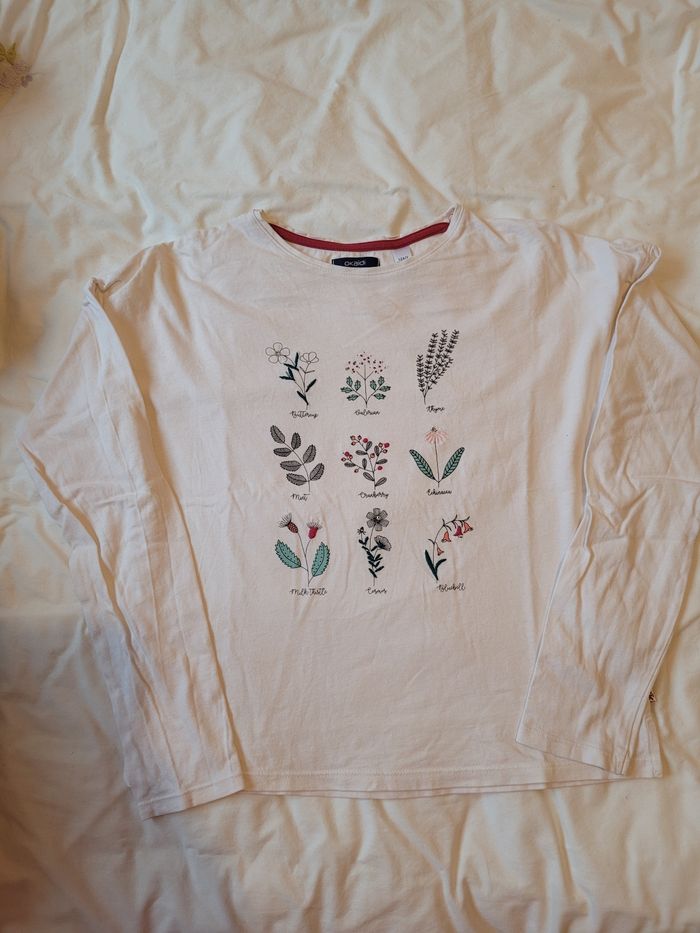 T-shirt manches longue Okaïdi