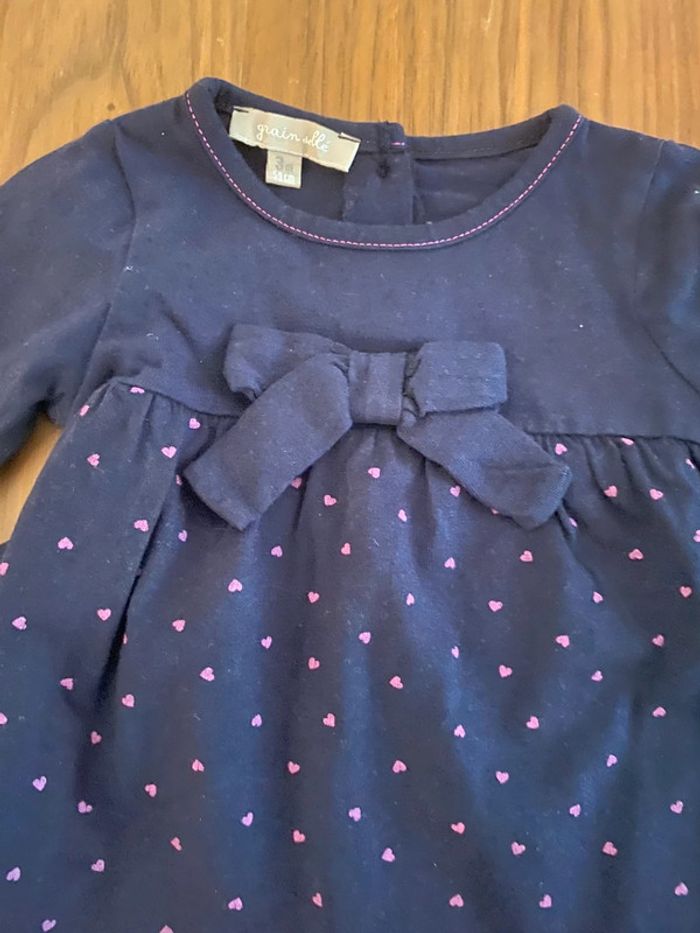 Lot vêtements fille été 3 mois Disney Grain de blé 11 articles - photo numéro 3