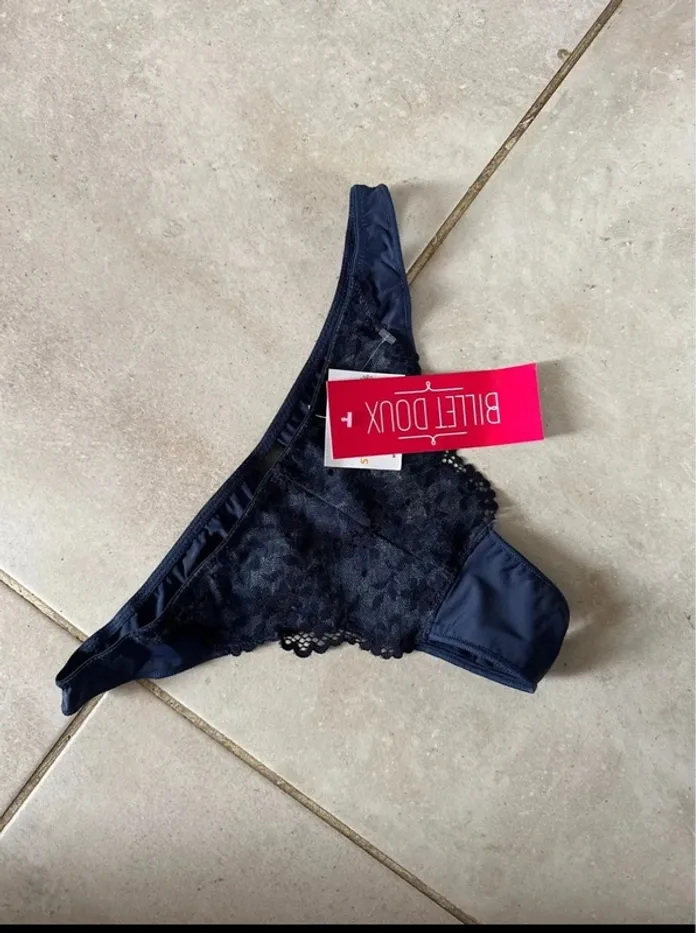 Tanga neuf billet doux taille xs - photo numéro 2