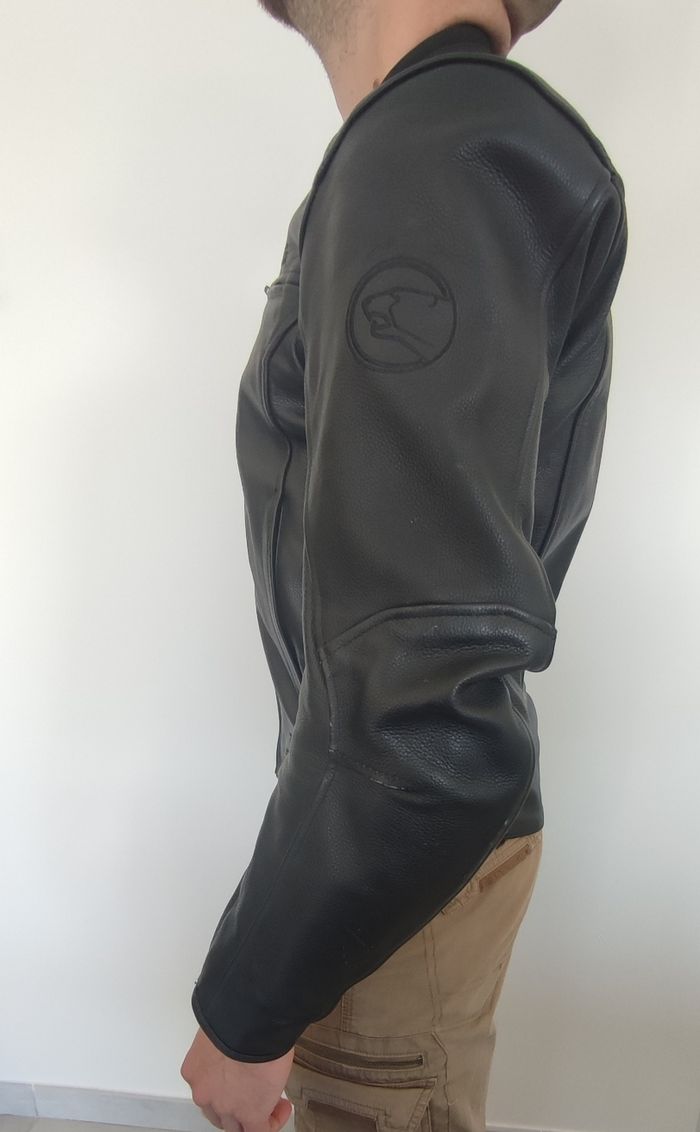 🏍️ Blouson de moto 100% cuir marque Bering vendu avec sa doublure thermique - homme, taille M - excellent état - photo numéro 6