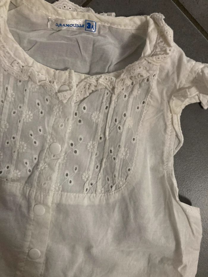 Lot ensemble garde robe vêtement enfant fille haut tee shirt débardeur 3 ans - photo numéro 4