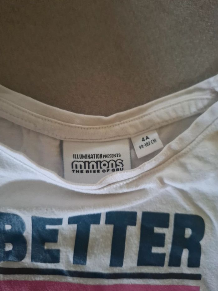 T shirt manche courte taille 4 ans - photo numéro 3