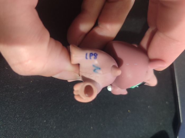 Lps01165 My Littlest Petshop Pet Shop LPS Hippopotamus Hippopotame 1415 - photo numéro 3