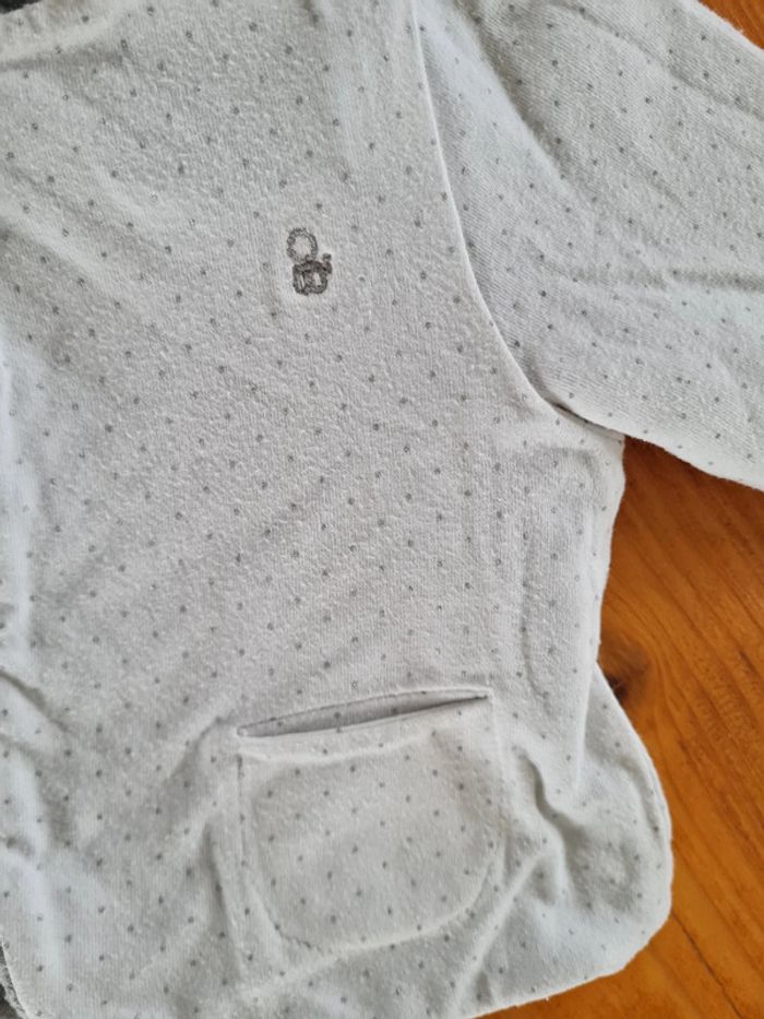 Gilet/brassière 3 mois Réversible - photo numéro 3