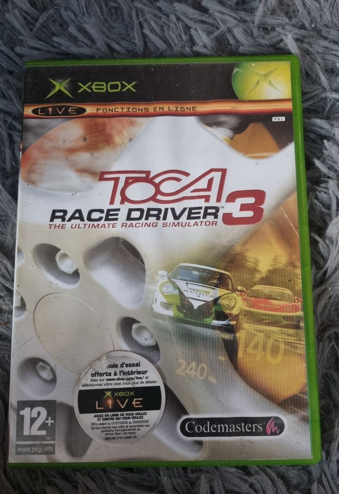Jeu Xbox Toca Race Driver 3 (the ultimate racing simulator)