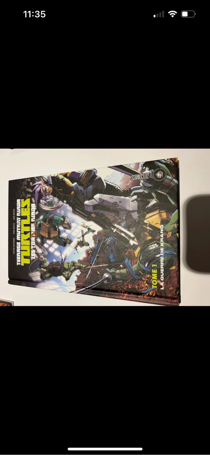 Comics tortues ninja Lot de 4 comics - photo numéro 5