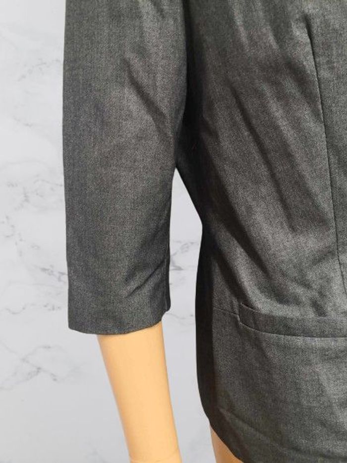 Blazer gris “3 Suisses” Élégance structurée en taille 36 - photo numéro 7