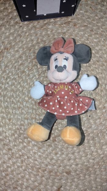 Doudou peluche hochet Minnie