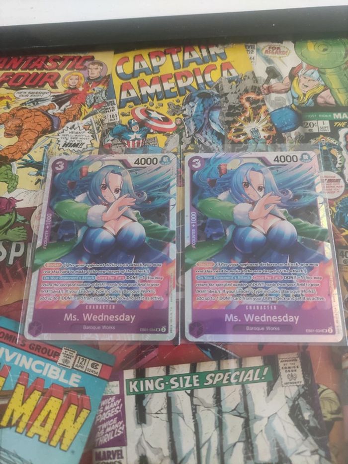 Carte One Piece Ms Wednesday eb01 034