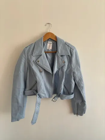 Veste simili, cuir femme