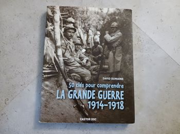 livre 50 clés pour comprendre la grande guerre 1914-1918 David Dumaine