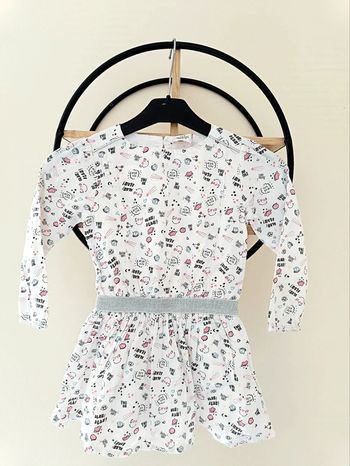 3 ans robe tape a l'oeil