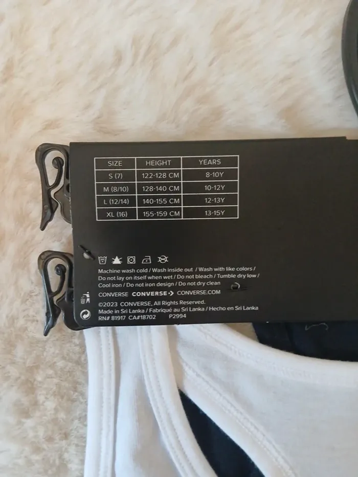 brassière converse 13/15ans - photo numéro 4