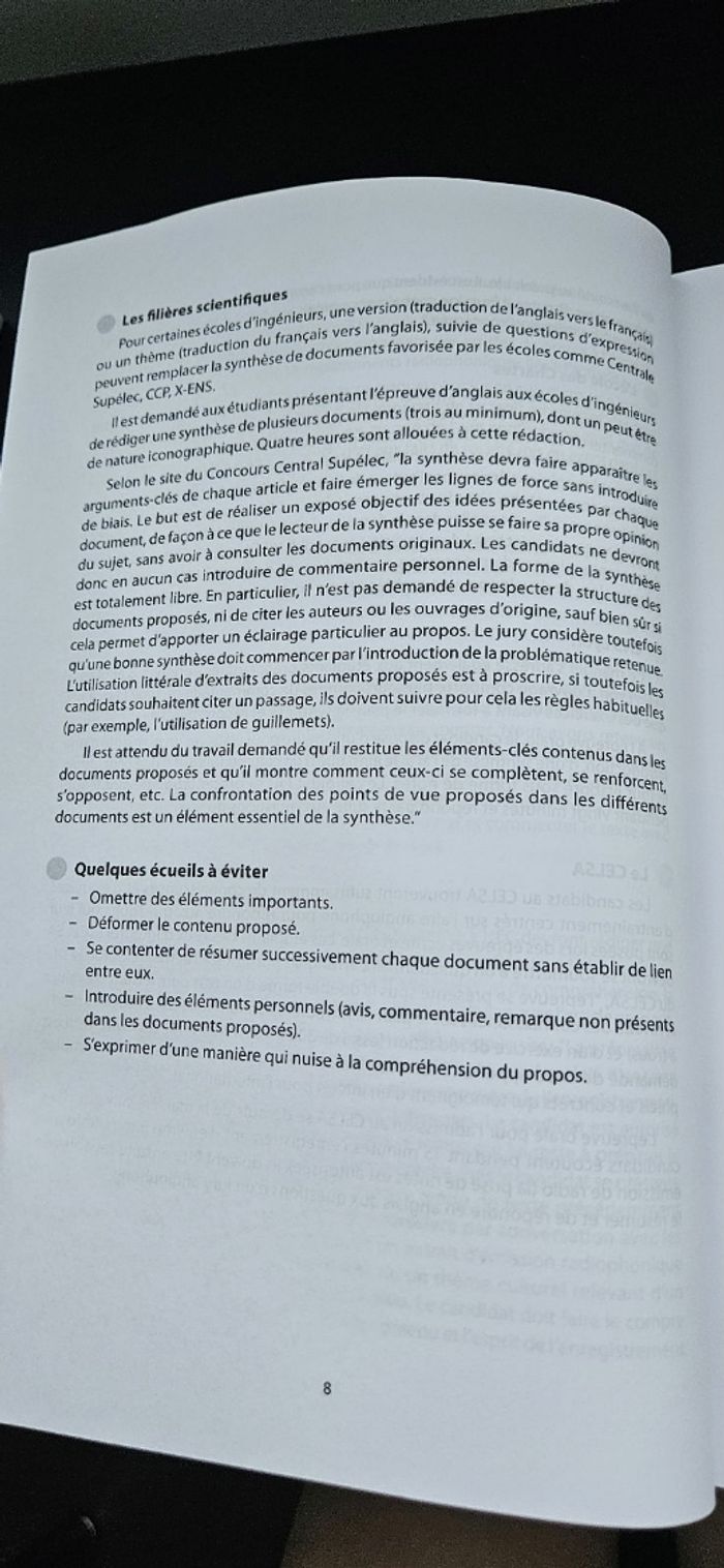 Manuel d'anglais pour prépas scientifiques / commerces / littéraires- Niveau B2 - C1 - photo numéro 5