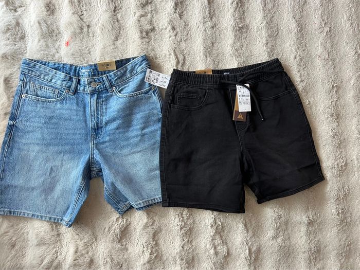 Lot de 2 bermudas garçon xs kiabi