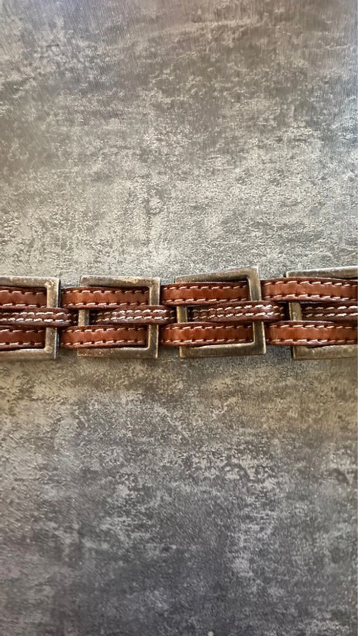 Bracelet cuir aimanté - photo numéro 4