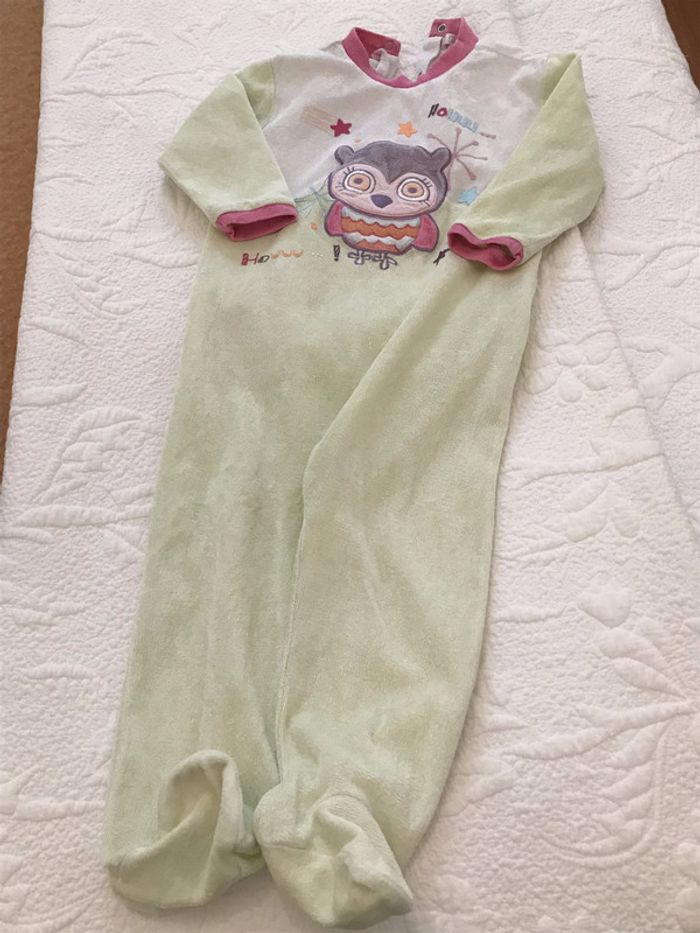 Dors-bien Vert d’eau et Fushia 24 Mois