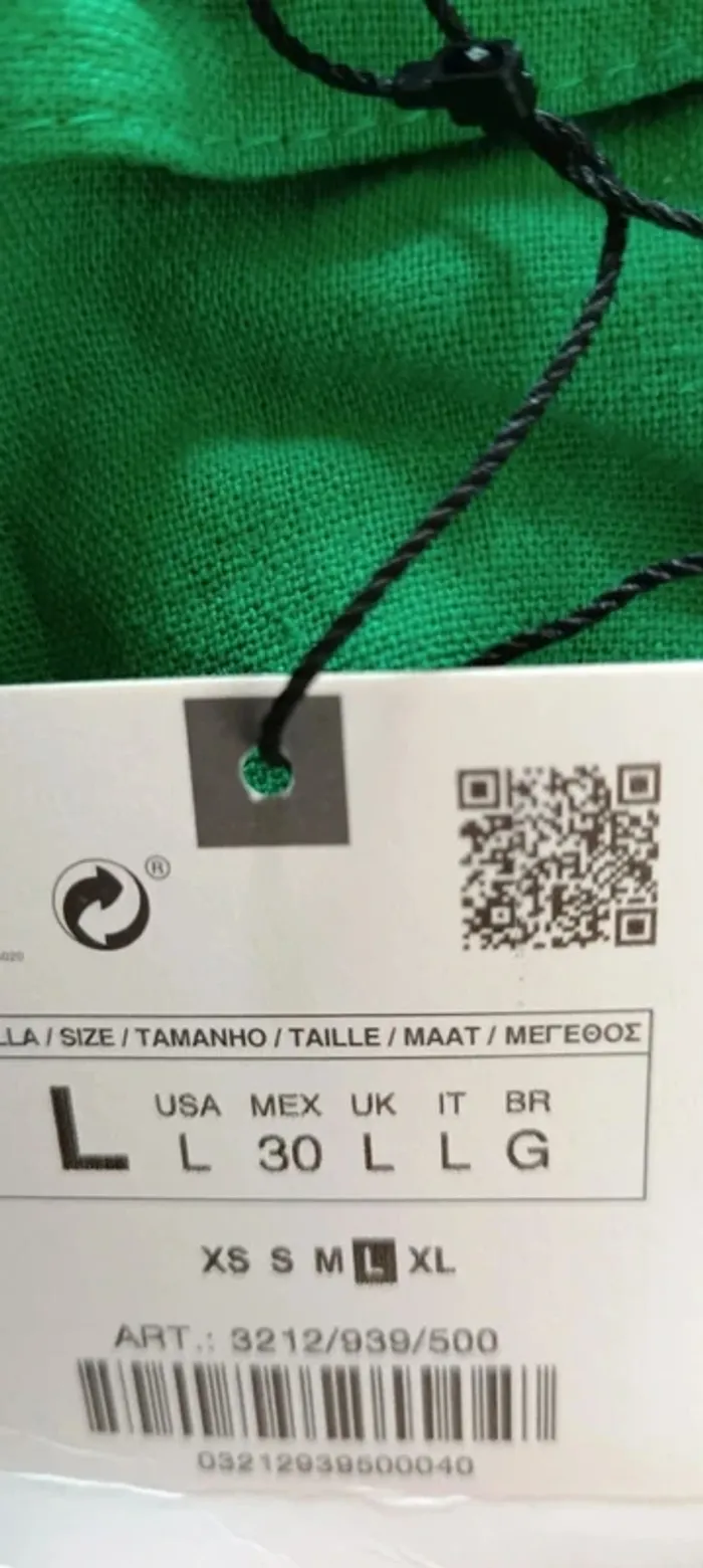 217- jupe neuve avec étiquette, zara, Taille L - photo numéro 4