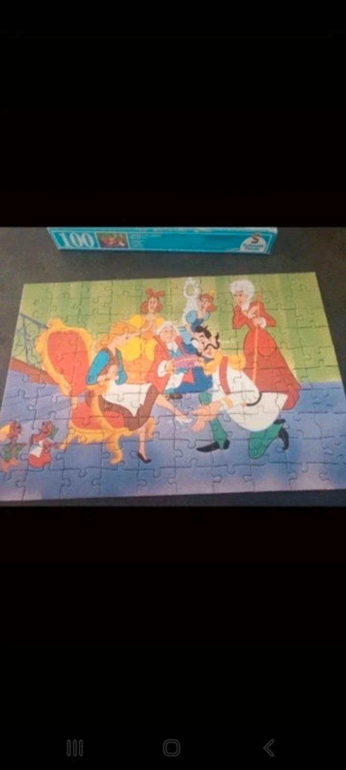 Puzzle cendrillon vintage - photo numéro 3