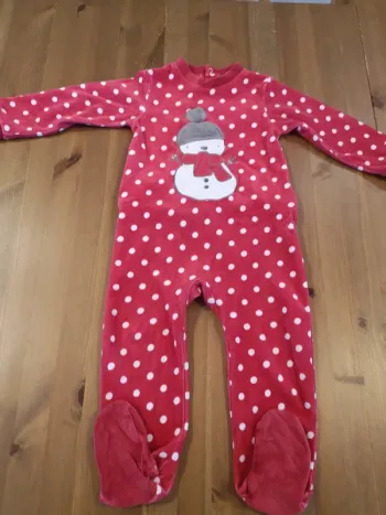 Pyjama velours 23 mois