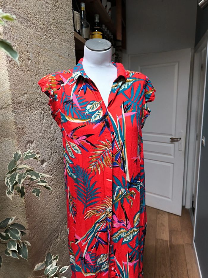Robe longue fleurie taille 40 - photo numéro 2