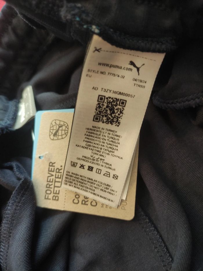 Pantalon foot Manchester City, Puma Authentique Officiel taille Femme S, Neuf - photo numéro 8