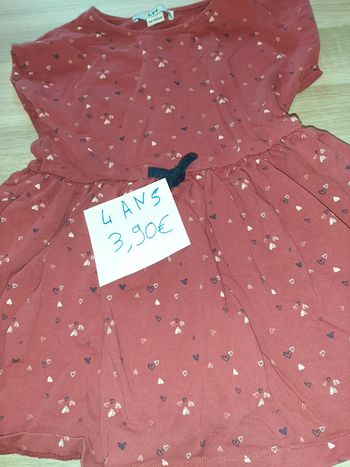 Robe 4ans