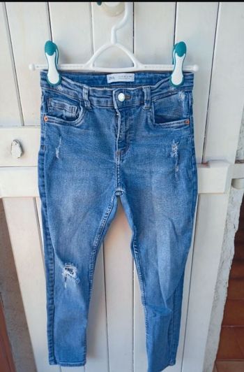 Jean slim troué Zara 11/12 ans