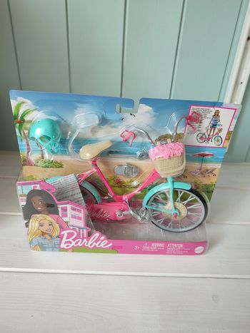 Barbie bicyclette pour poupée