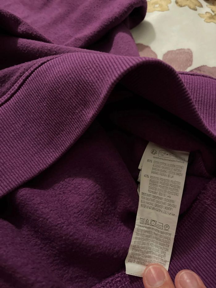 Sweat violet - photo numéro 4