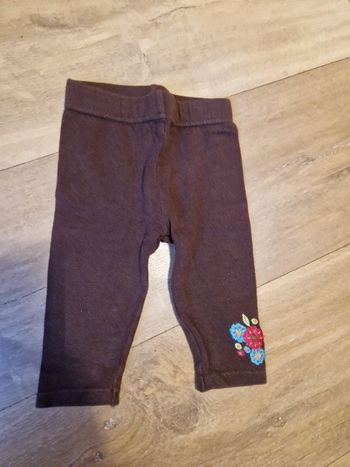 Legging 6 mois marron