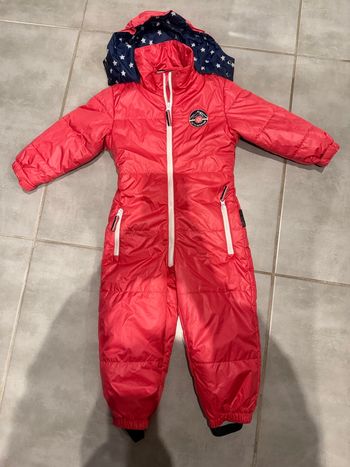 Combinaison 3 ans fille rose ski