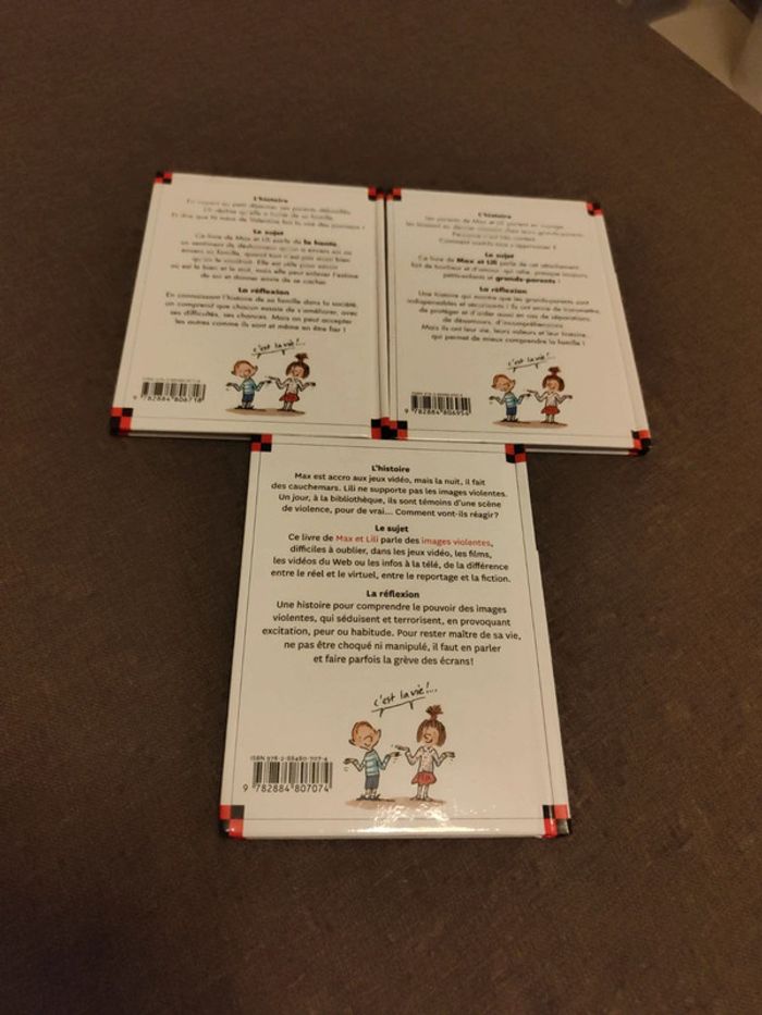 Lot 3 livres max et lili 104, 108 et 109 - photo numéro 2