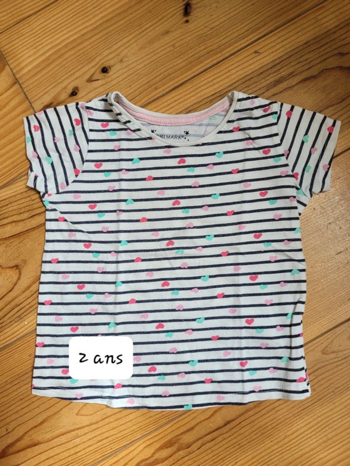 Tee-shirt manches courtes (2 ans)