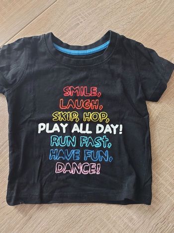Tee shirt garçon 9/ 12 mois