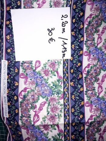 coupon de tissu "london collection"