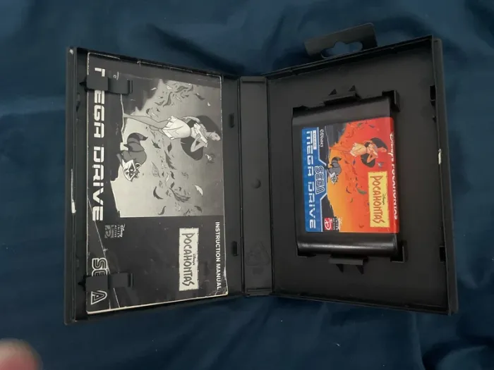 Pocahontas jeu notice sega megadrive mega drive - photo numéro 2