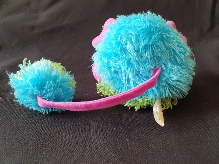 Peluche popples Playmates toys 2007 Bleu et vert - photo numéro 4